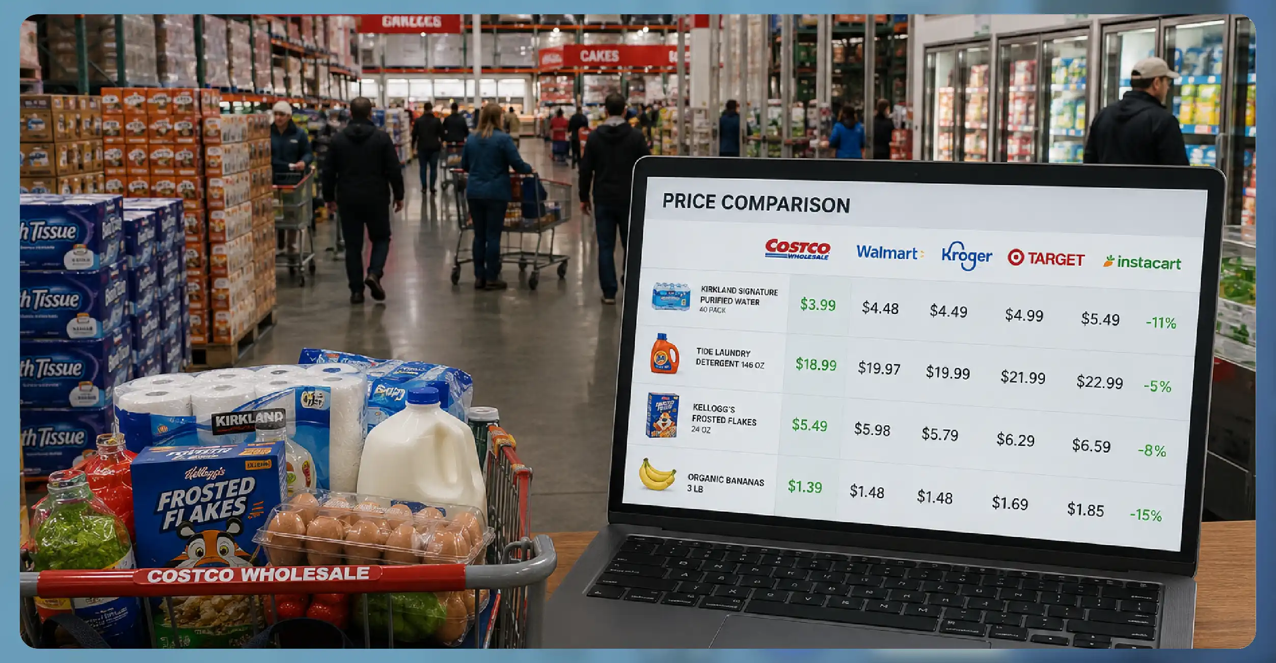 Competitive Pricing Strategies Using Grocery Data